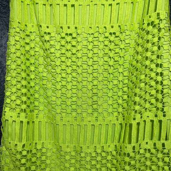 Julia Joran lime green lace dress! - Picture 3 of 5